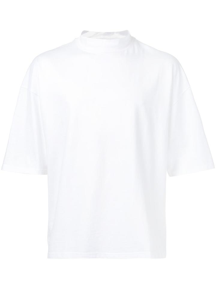 En Route - High Neck T-shirt - Men - Cotton - 3, White, Cotton