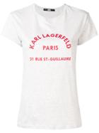 Karl Lagerfeld Logo T-shirt - Grey