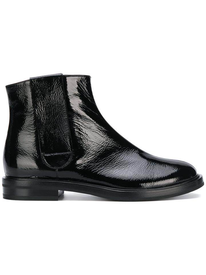 Casadei Elasticated Side Panel Boots - Black