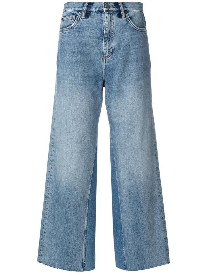 Mih Jeans - Caron Faded Jean - Women - Cotton - 29, Blue, Cotton