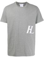 Helmut Lang Embroidered Logo T-shirt - Grey