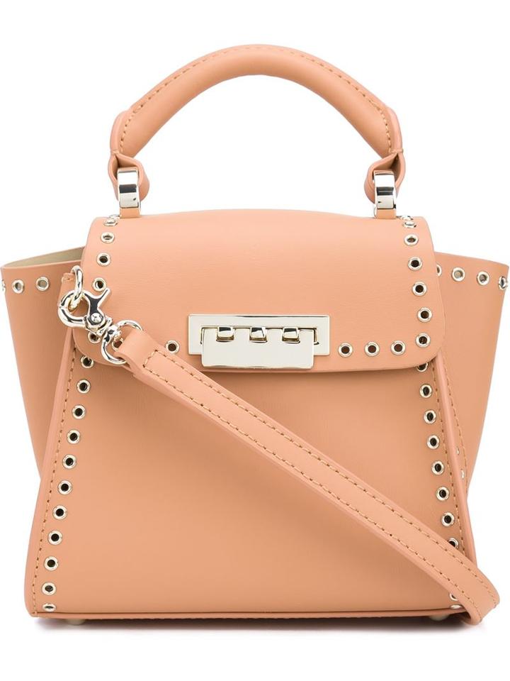 Zac Zac Posen Eartha Iconic Crossbody Bag, Women's, Yellow/orange, Calf Leather