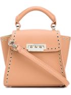 Zac Zac Posen Eartha Iconic Crossbody Bag, Women's, Yellow/orange, Calf Leather