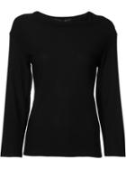 Derek Lam Cowl Neck Top, Women's, Size: 48, Black, Viscose
