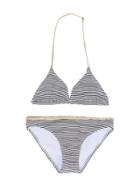 Zadig & Voltaire Kids Teen Breton Stripe Bikini - Black