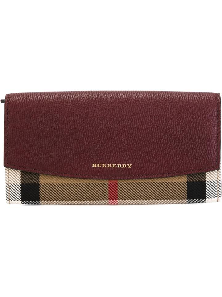 Burberry 'porter' Wallet - Pink & Purple
