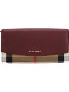 Burberry 'porter' Wallet - Pink & Purple