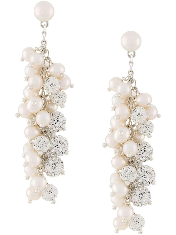 Magda Butrym Snapdragon Drop Earrings - Silver