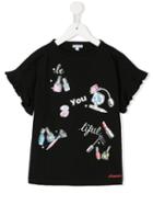 Simonetta Be-you-tiful T-shirt, Girl's, Size: 10 Yrs, Black