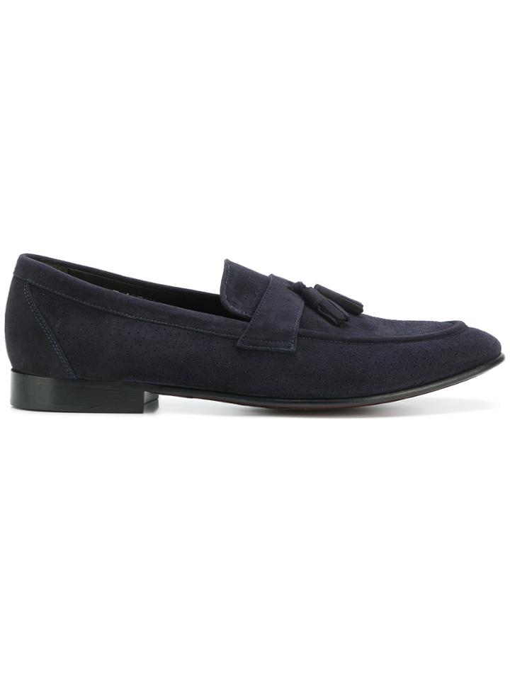 Corneliani Tassel Loafers - Blue