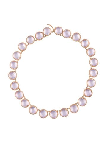 Larkspur & Hawk 'olivia' Necklace, Women's, Pink/purple