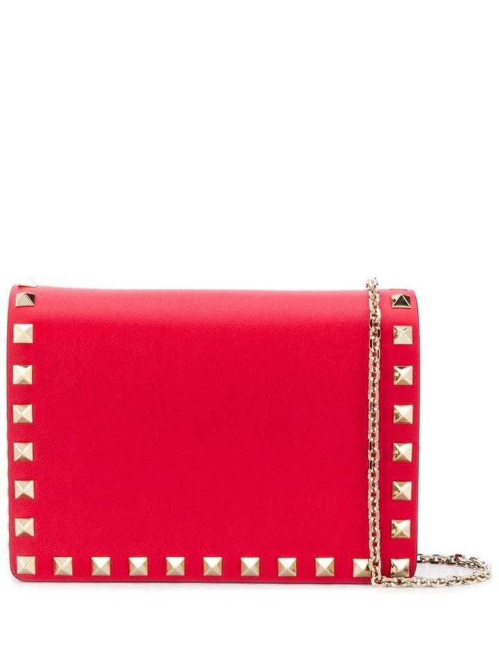 Valentino Valentino Garavani Rockstud Shoulder Pouch - Red