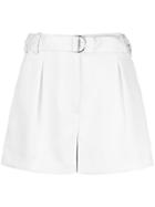 3.1 Phillip Lim Belted Origami Shorts - White