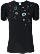Giorgio Armani Ruffled Sleeves Blouse - Black