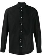 Giorgio Armani Pre-owned Cutaway Collar Shirt - Black