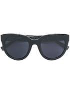 Marc Jacobs Eyewear Cat Eye Sunglasses - Black
