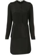 Stella Mccartney Two-layer Shirt Dress - Black
