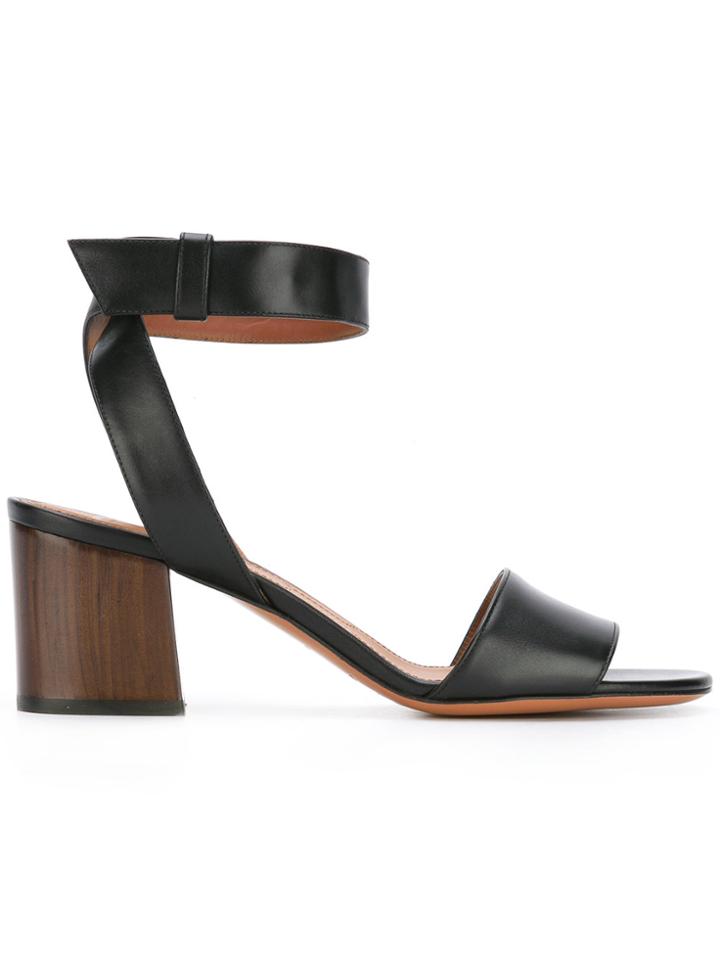Givenchy 'paris' Ankle-strap Sandals - Black