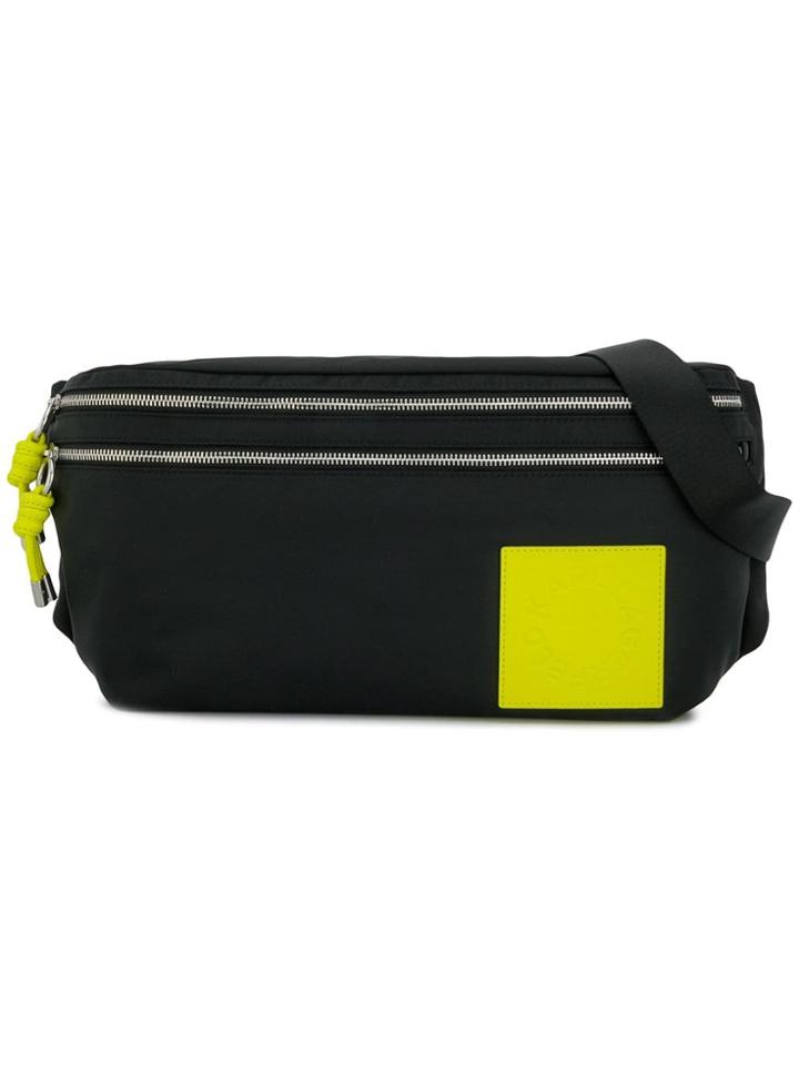 Karl Lagerfeld Large K/neon Belt Bag - Black