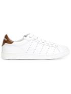 Dsquared2 Santa Monica Sneakers, Women's, Size: 36, White, Leather/rubber