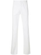 Aspesi Straight Trousers - White