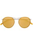 Oliver Peoples Mp-3 30th Round Frame Sunglasses - Brown