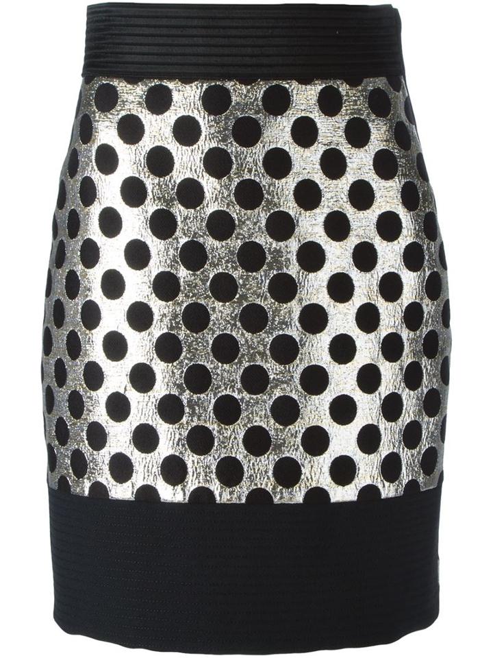 Emanuel Ungaro Dotted Short Skirt