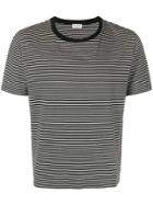 Saint Laurent T-shirt Col Rond (vo - Black