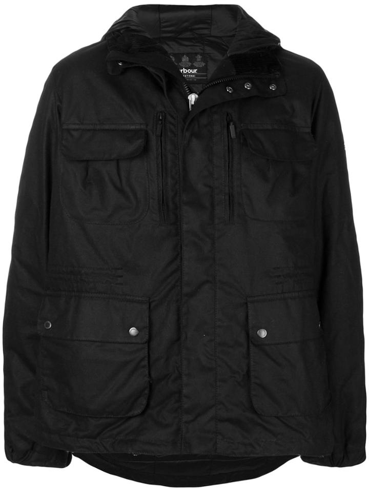 Barbour Delta Wax Jacket - Black