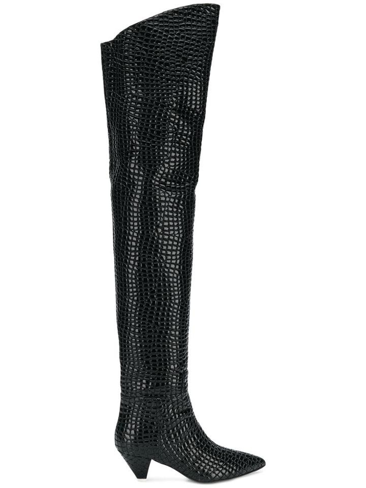 Attico Over-the-knee Boots - Black
