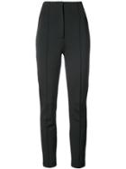 Dvf Diane Von Furstenberg High Tapered Trousers - Black