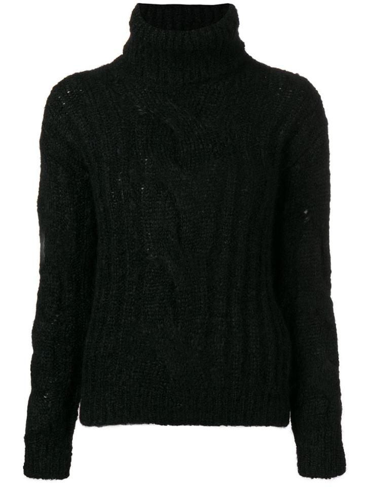 Max Mara Turtleneck Sweater - Black
