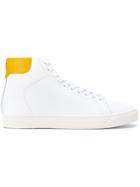 Anya Hindmarch Hi Top With Wink Detail - White
