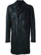 Comme Des Garçons Vintage Distressed Coat, Men's, Size: Medium, Black