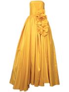 Bambah - Sunshine Gown - Women - Silk - 14, Yellow/orange, Silk
