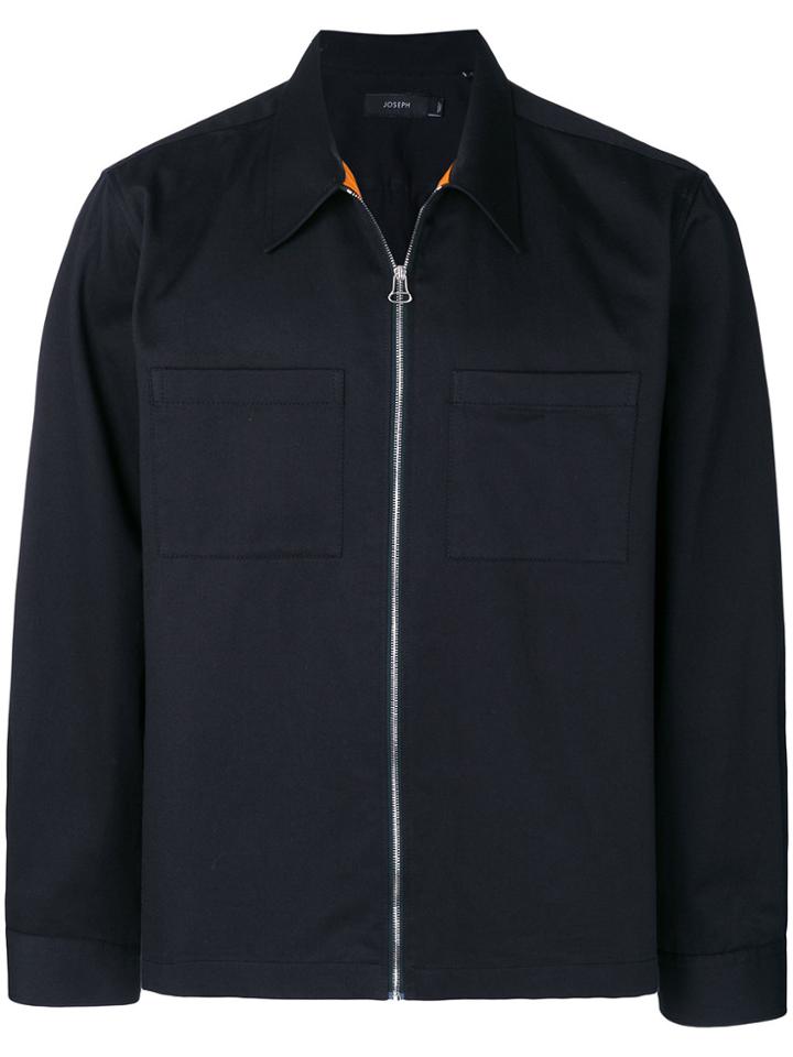 Joseph Patch Pockets Shirt Jacket - Black