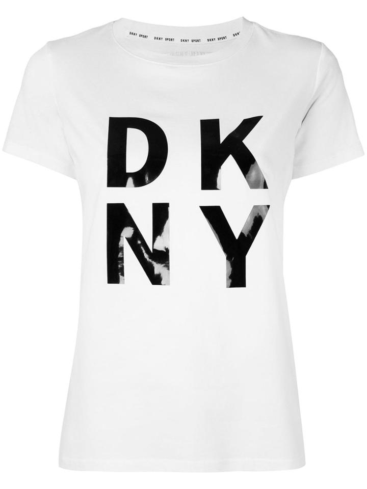 Dkny Dkny Sport Logo T-shirt - White