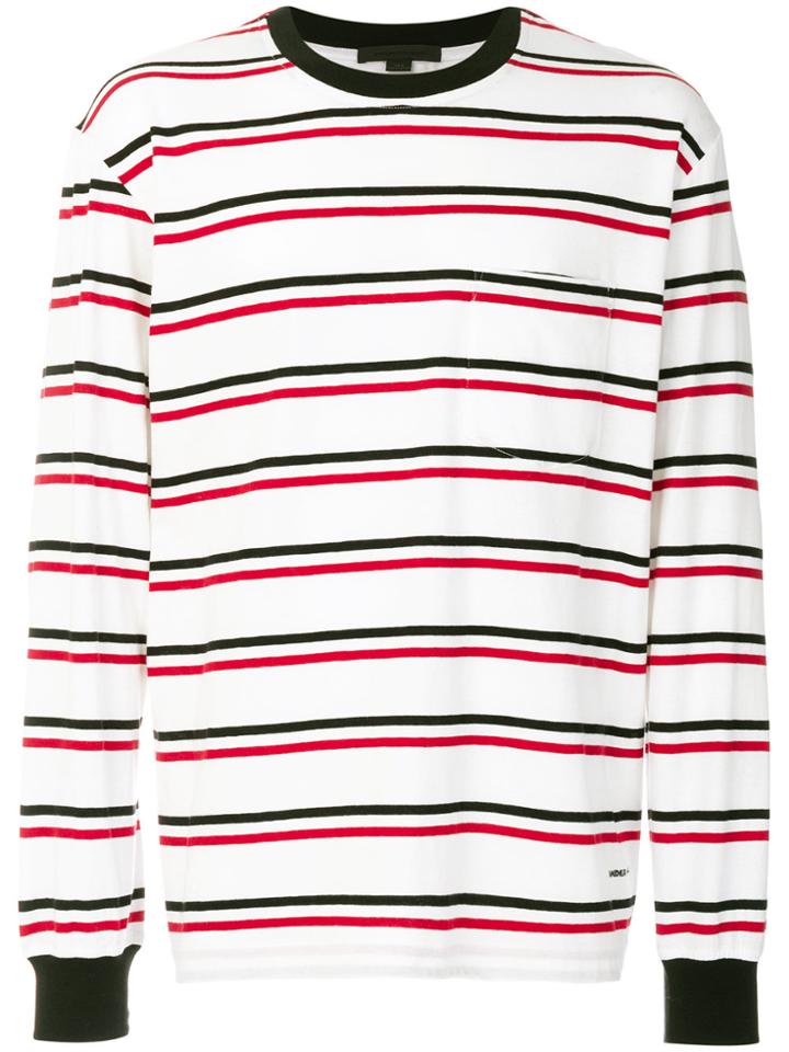 Alexander Wang Striped Sweater - White