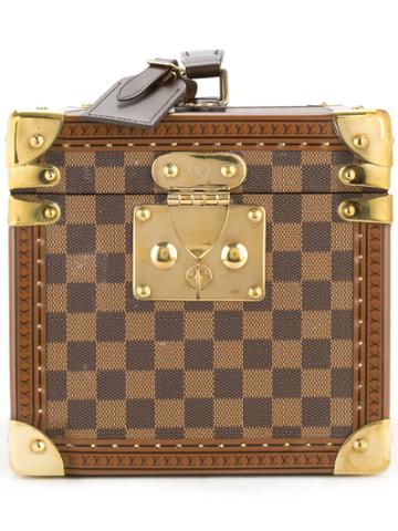 Louis Vuitton Vintage Boite Flacons Hand Bag Makeup Box - Brown