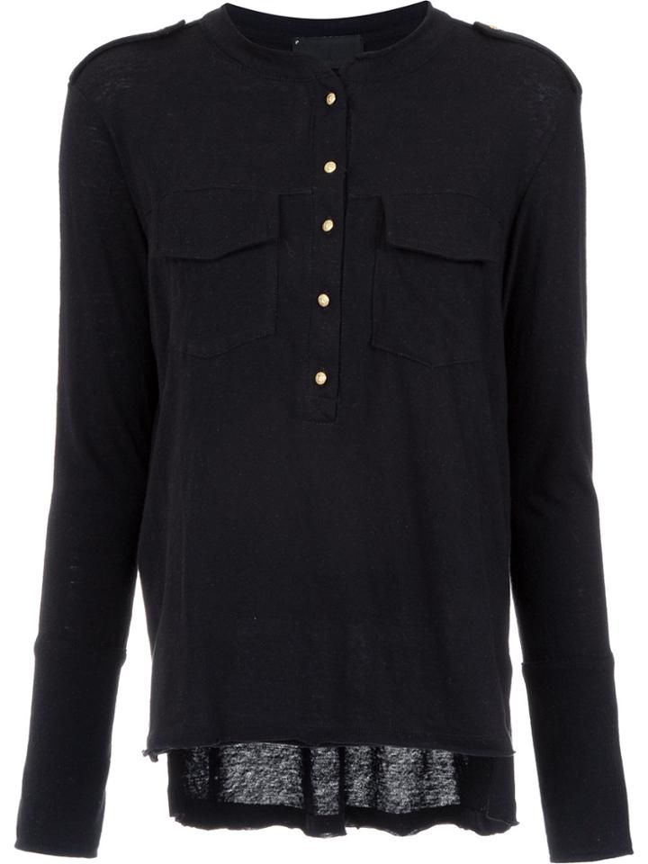 Andrea Bogosian Longsleeved Blouse - Black