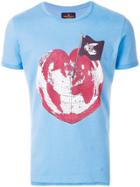 Vivienne Westwood Anglomania World Heart T-shirt - Blue