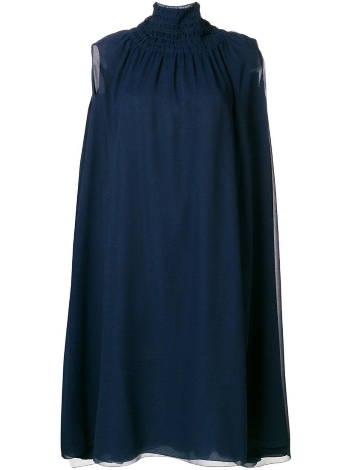 Jil Sander Oversized Swing Dress - Blue