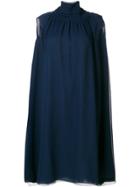 Jil Sander Oversized Swing Dress - Blue
