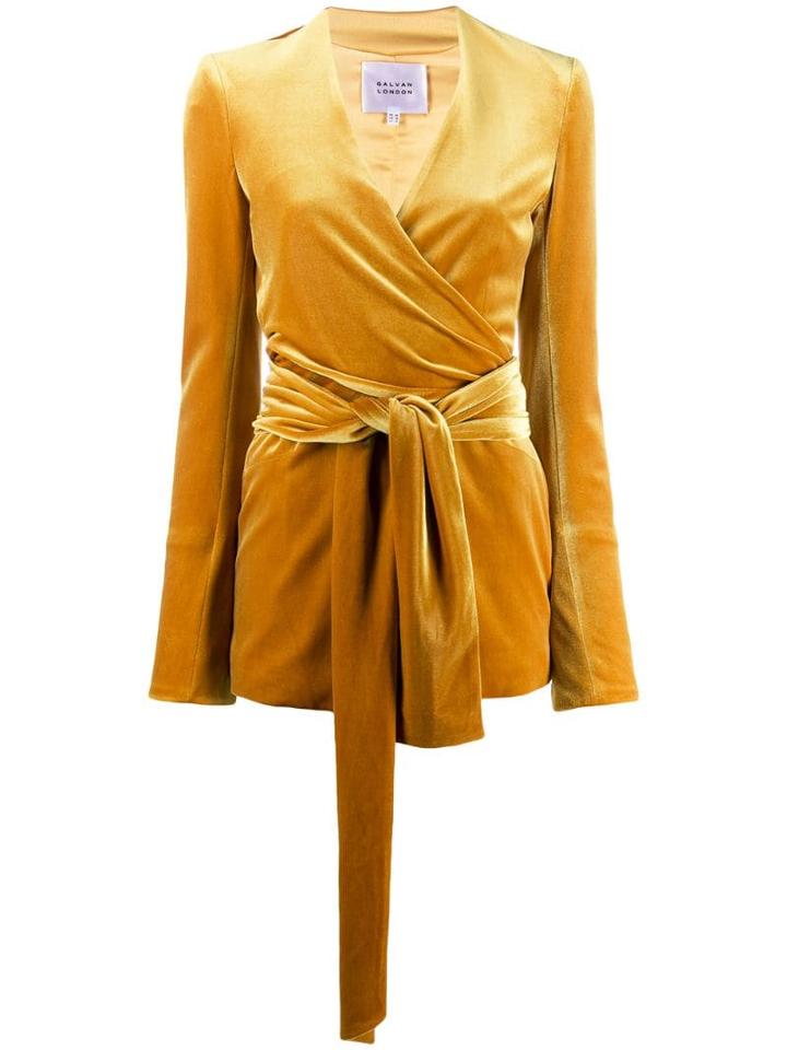Galvan Winter Sun Blazer - Yellow