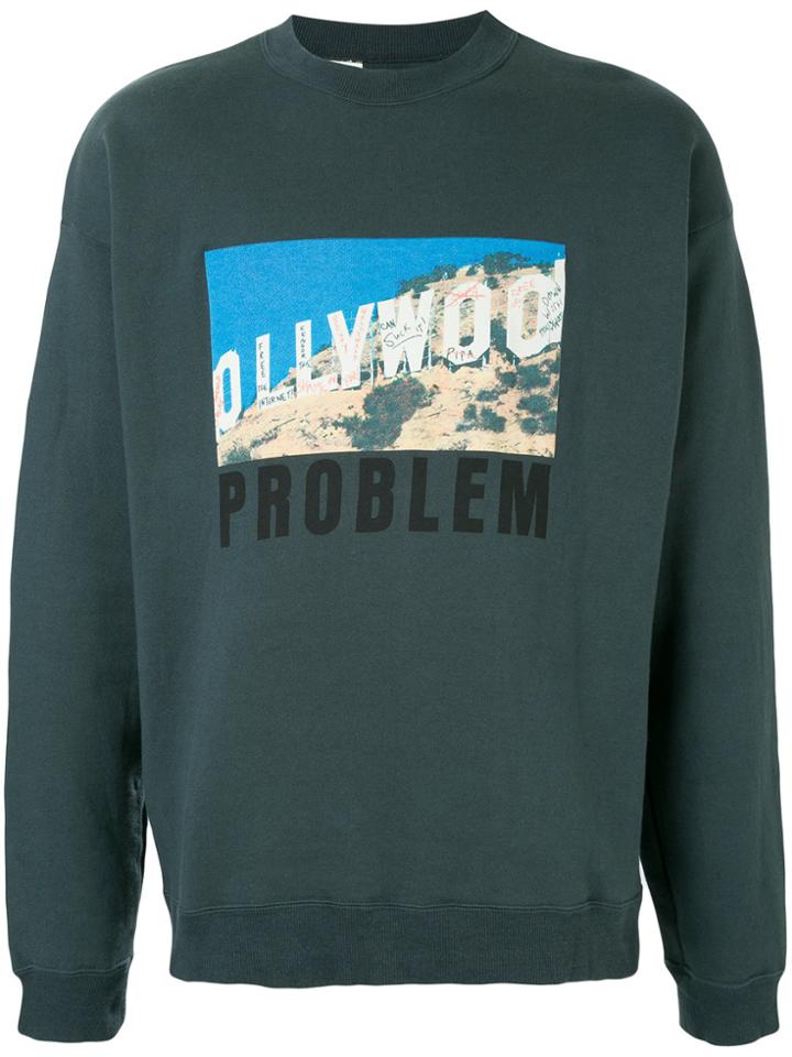 N. Hoolywood Printed Sweatshirt - Blue
