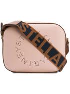 Stella Mccartney Logo Strap Satchel Bag - Pink