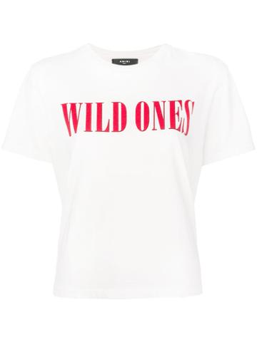 Amiri Wild Ones Print T-shirt - White