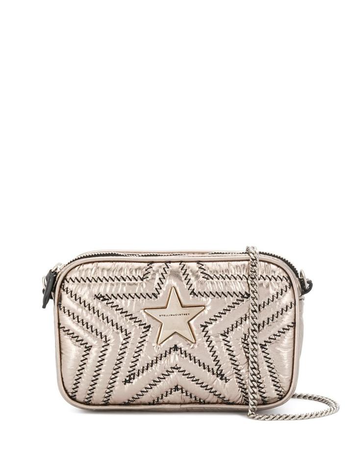 Stella Mccartney Stella Star Cross-body Bag - Silver