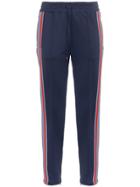 Sjyp Navy Side Stripe Track Pants - Blue
