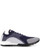 Kiton Contrast Low-top Sneakers - White